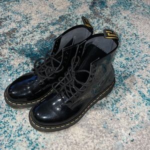 Patent Leather size US 8 Dr Marten Boots.
